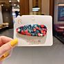 Cotton Fabric Covered Hair Clips Pins Baby Handmade Toddler Snap Clips Fancy Accessories Baby Girl Decoration
