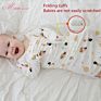 Cotton Jersey Newborn Sleeping Bag 0-6M Baby Safe Sleep Sack Knotted Baby Gown Unisex Newborn Baby Sleeping Bag