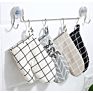 Cotton Oven Mitts Oven Gloves Heat Resistant Professional Thickening Kitchen Baking Gloves for Kitchen Cooking Baking