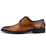 Cow Leather Black Brown Tan Handmade Dress Shoes with Leather Derby Shoes