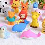 Creative Cheapest Fancy Mini Cute Animal 3D Animal Shaped Rubber Eraser