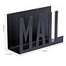 Creative Letter Design Mail Envelope Organizer Wall Hanging Magazine Rack Metal Desktop Mail Letter Holder