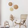 Creative Simple Pure Hand-Woven Coasters Decorative Wall Woven Cushion