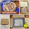Creative Wooden Tray Double-Layer Fruit Tray Modern Three-Layer Living Room Combination Display Stand