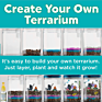 Creativity for Kids Grow Create Your Own Customized Mini Garden in a Jar Light-Up Terrarium Kit with Led Light