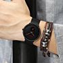 Crrju 2150 Men Original Stainless Steel Mesh Strap Simple Quartz Analog Charm Wrist Watches