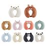 Customizable Memory Foam Animal Pillow Headrest Travel Animal Neck Pillow U Shape Neck Pillow Cute