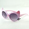 Customize Cat Face Kids Sunglasses with Rhinestones Baby Cute Sun Glasses Cat Eyeglasses