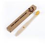 Customized Eco Biodegradable Baby Tooth Brush Natural Soft Baby Kids Bamboo Toothbrush 4 Pack