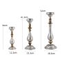 Customized Long Stem Metal Candle Holder in Antique Style Home Decoration Table Decorative Metal Candle Stick Holder