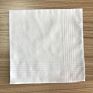 Customized Size 100% Cotton Pocket Hankie /Men's Handkerchiefs with Satin Cotton Full White Handkerchief