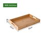 Customized Wooden Tea Food Personalized Serving Tstorage Bamboo Wood Tray