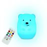 Cute Bear Touch Control 7 Color Change Portable Sensor Led Bedroom Night Light