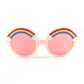 Cute Candy Color Girls Boys Transparent Sunglasses Rainbow Fashionable Beach Eyewear
