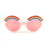 Cute Candy Color Girls Boys Transparent Sunglasses Rainbow Fashionable Beach Eyewear