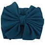 Cute Silk Solid Headband Bow Tie Baby Nylon Headband Hair Accessories Headwrap for Babies