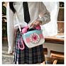 Cute Telephone Pu Leather Mini Purses Crossbody Bag Lady Shoulder Messenger Bag