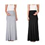 Cy446 Big Size Maternity Skirt Clothes for Pregnant Women Maternity Maxi Dress S to Xxxl Soft Rayon Good Stretch Fabric