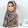 Design Available Design Voile Hijab Luxury Print Muslim Head Scarf