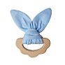 Design Baby Wood Bunny Ear Teether Personalized Wooden Shape Chew Toys