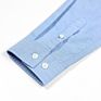 Design Mens Shirts 21S Oxford Chest Pocket Long Sleeve 100% Cotton Casual Business White Shirt for Men plus Size