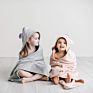 Design Organic Cotton Bamboo Towel Highly Absorbent Baby Hooded Bath Towel