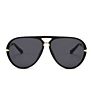 Design Pilot Sunglasses Women Sun Glasses Aviation Eyewear Big Metal Frame Double Bridge Sunglasses