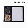 Design Resin Zen Sand Garden with Rock Kit for Tabletop Decoration Gift Souvenir Light Luxury