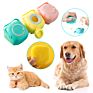 Design Soft Silicone Pet Grooming Massaging Brush Dog Cat Hair Bath Comb Pet Cleaning Grooming Product