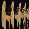 Design Stainless Steel Flatware for Wedding Party Cutlery Set Flatware Set