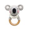 Designs Handmade Amigurumi Knitted Diy Crochet Koala Animals Toy Baby Wooden Teether Toys