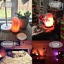 Dimmer Switch Pakistan Natural Crystal Rock Stone Pink Himalayan Salt Lamp
