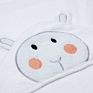 Direct Elephant Soft Bamboo Cotton Baby Hooded Towel with Animal Pattern