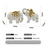 Direct Sales Modern Elephant Figurine Elephant Statues Sculpture for Office Home Decor