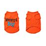 Dog Cotton Clothes Mommy's Boy Breathable Shirts Puppy T-Shirt for Small Dogs