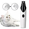 Dog Nail Grinder Led Rechargeable & Portable Electric Pet Nail Trimmer for Dog Pets