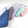 Dog Towel Ultra Soft Microfiber Chenille Dog Pet Bath Dry Towel Hand Pockets Super Absorbent Durable Quick Drying Washable Towel
