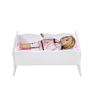 Doll Cradle Doll Bed Rocking Wooden Doll Cradle