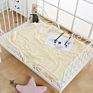 Double Layer Gauze Jacquard Newborn Towel Toddler Muslin Infant Cotton Swaddle Wrap Baby Blanket