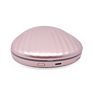 Double Side Shell Compact Led Makeup Pocket Lighted Makeup Mirror with Power Bank