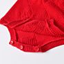 Drop Shipping Baby Autumn Style Sets Girls Red Long Sleeve Sweater Cardigan Baby Girl Knitted Rompers Lovely Coats