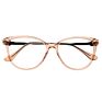 Drop Shipping Woman Tr90 and Metal in Stock Cateye Rts anti Blue Light Rxable Prescription Optical Glasses