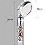Dropship 3-Function Spa Switch On/Off Button High Pressure Anion with Filter Bath Water Saving Stainless Steel Shower Head