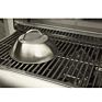 Durable round Basting Steaming Stainless Steel Handrail Griddle Grill Cheese Melting Dome Food Cover