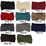 Ear Warmer Headband Women Elastic Wool Knitted Head Wrap Girls Elegant Hair Accessories