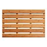 Eco-Friendly Natural Rectangle Bamboo Bathroom Bathtub Mat