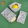 Eco Friendly Reusable Snack Bag Pack of 3 Leakproof Fabric Sandwich Bag Pul Zipper Pouch for Food