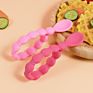 Eco Friendly Training Feeding Food Grade Silicone Spoon with Ring Handle