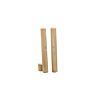 Eco Natural Bamboo Tube Toothbrush Holder for Bamboo Toothbrush Travel Kit