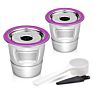 Economical and Eco-Friendly Stainless Steel K Cup Compatible with Keurig 2.0 Brewer.